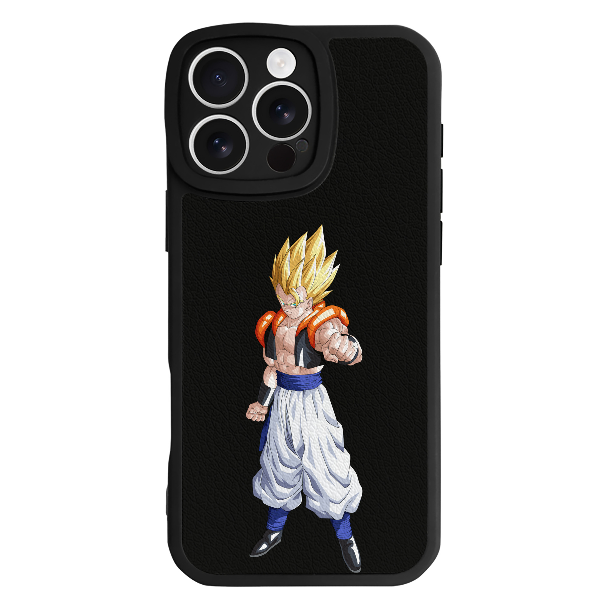 （画像用） ドラゴンボール ベジータ四世（Bejīta Yonsei）DRAGON BALL Vegeta IV 【iPhone 16シリーズ対応】シリコンスマホケース（レザー調） 材質：シリコン